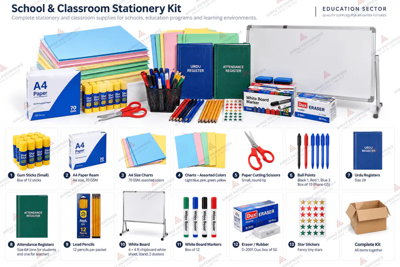 School & Classroom Stationery