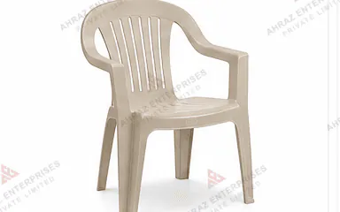 Heavy-Duty Plastic Armchair