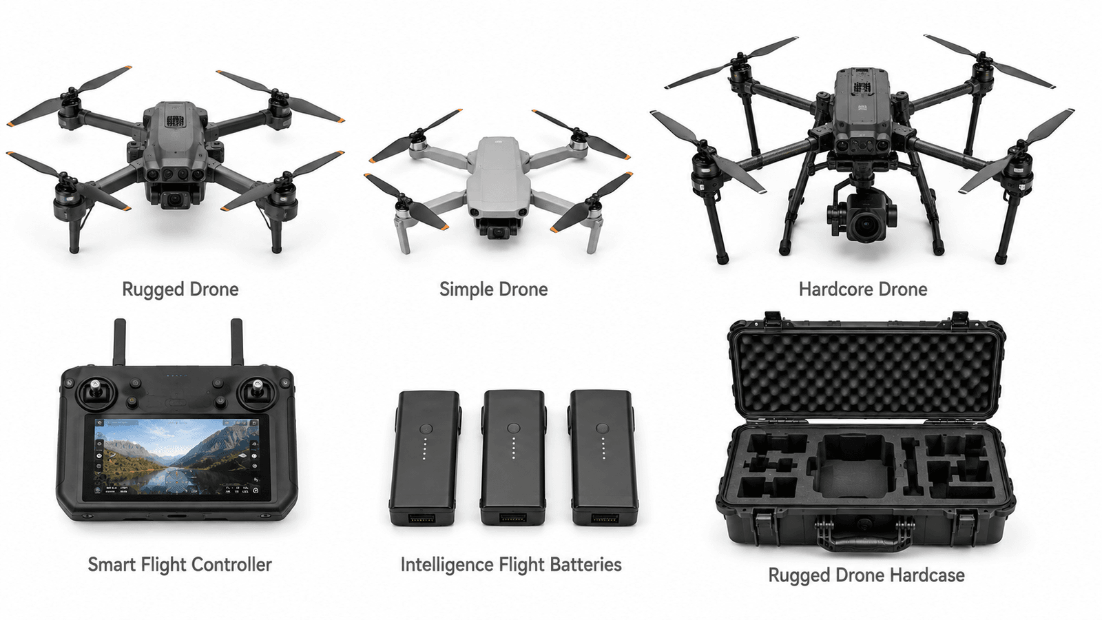 Aerial Surveying Drones