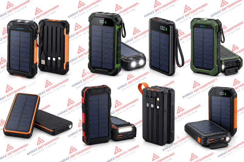 Solar Power Bank – Mobile Charging