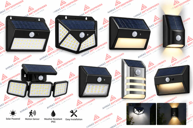 Solar Wall Light – Motion Sensor
