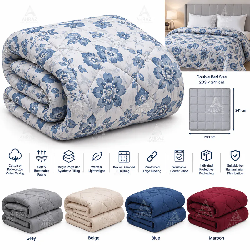 Double Bed Quilt / Razai / Comforter